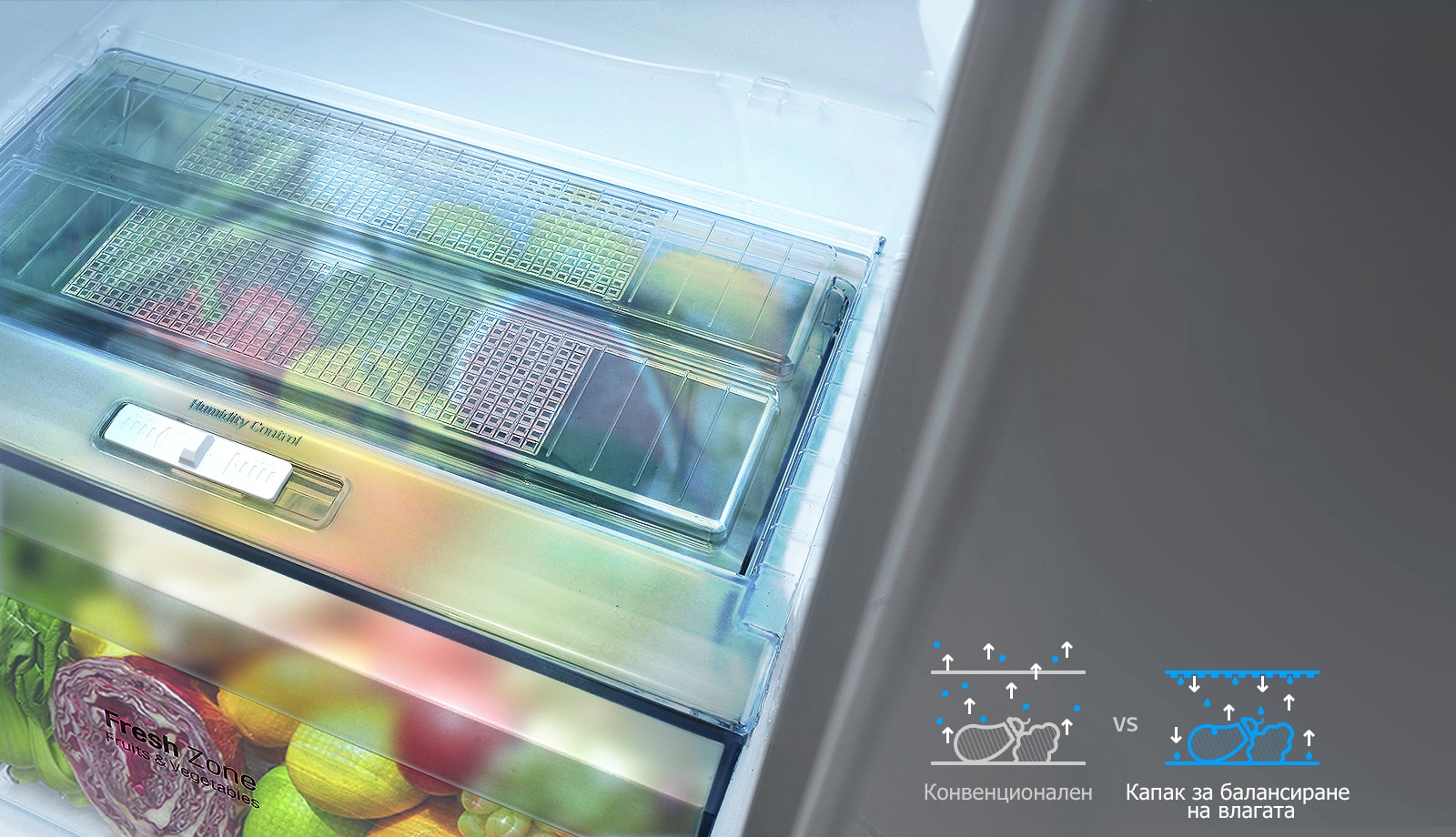 Moist Balance Crisper™